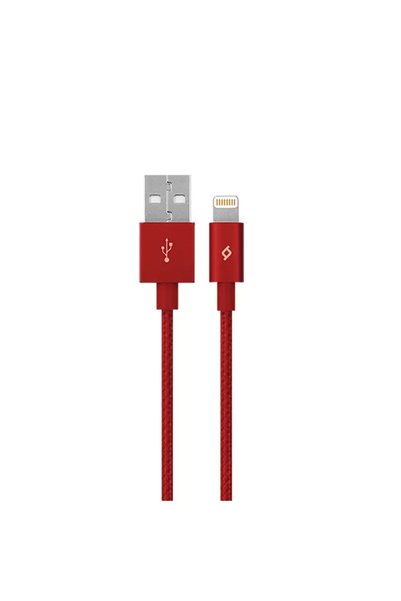 Ttec 2dkm02k Alumicable Mfi Iph. Şarj Kablosu,kırmızı