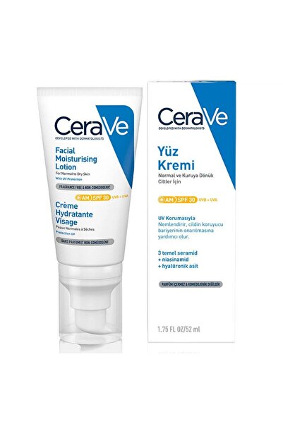 CeraVe Nemlendirici Yüz Kremi Spf30 52 ml
