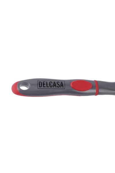 DELCASA مجموعة مغرفة الغبار والفرشاة DC1604 - مكنسة يدوية بشعيرات صلبة صناعية