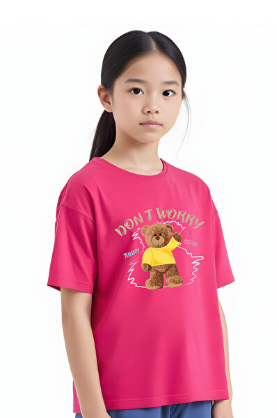 panios kids Tricou cu mânecă scurtă imprimat pentru fetiță