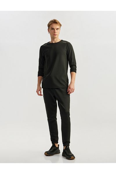 Koton Scuba Fabric Jogger Sports Sweatpants with Lace up Waist and Zippered Pocket Detail