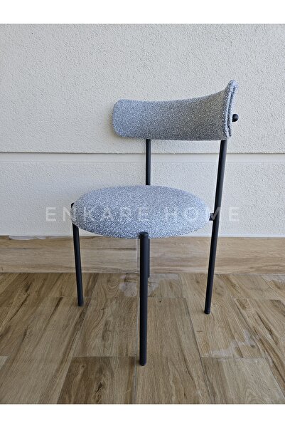 Enkare Elisa Sandalye 4 Adet - Mutfak ve Salon Sandalyesi Teddy Sandalye