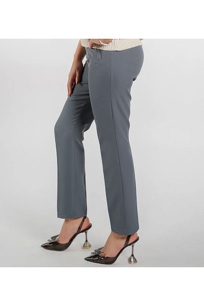 ZARİFSTORE ZARIF Women's High Waist Collared Fabric Pants