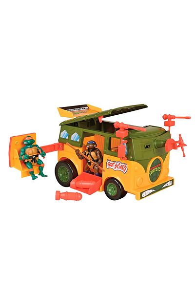Teenage Mutant Ninja Turtles Action Figure,Original Party Wagon,Yellow Green,M,81288