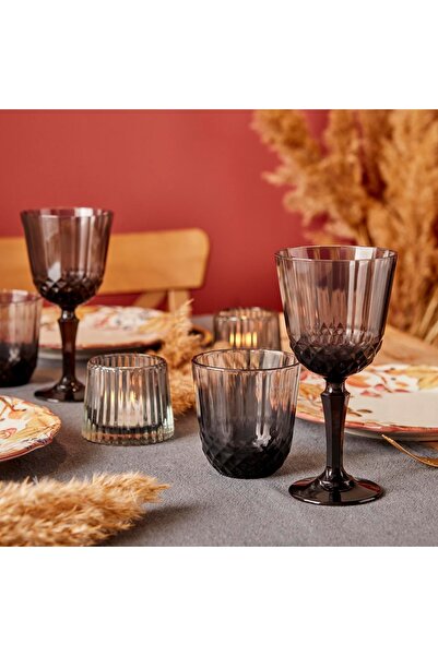 Bella Maison Colore Kesme Bardak Antrasit (320 Cc)