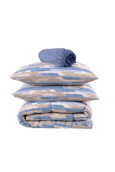 Apricitas HOME Kb Double Sleeping Set Barry Indigo - Sleeping Set