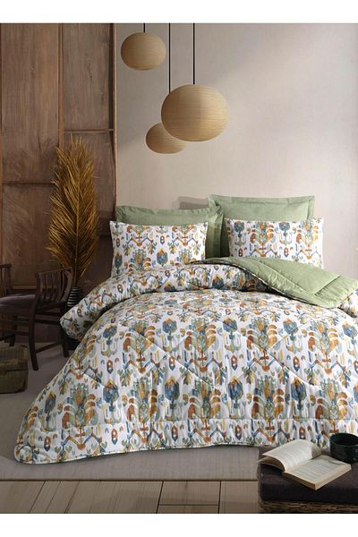 Apricitas HOME Kb Διπλό Σετ ύπνου Edna Olive - Σετ ύπνου
