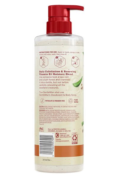 Old Spice Gentle Man's Exfoliating Sandalwood + Aloe Vera Shower Gel 532ml