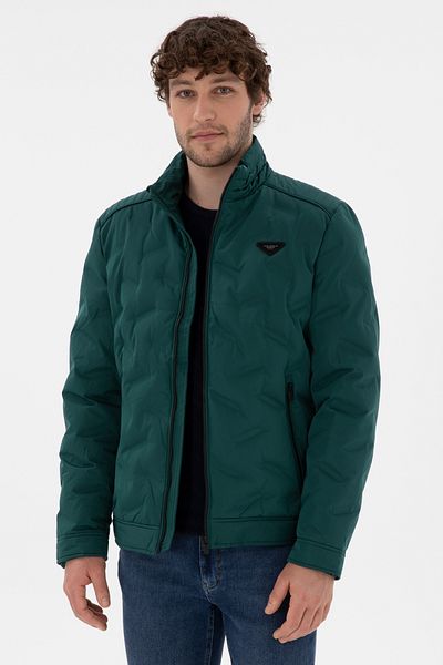 U.S. Polo Assn. Men's Dark Green Coat 50290791 -Vr079