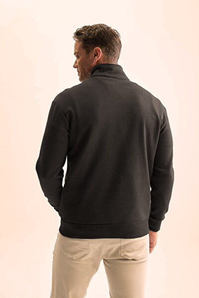 CMZ COLLECTİON Hanorac unisex cu jumătate de fermoar și 3 fire