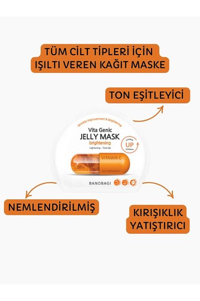 Banobagi Vita Genic Jelly Mask - Whitening with Kayak