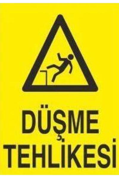ünalgrup لافتة تحذير من خطر السقوط مقاس 70 × 100 سم