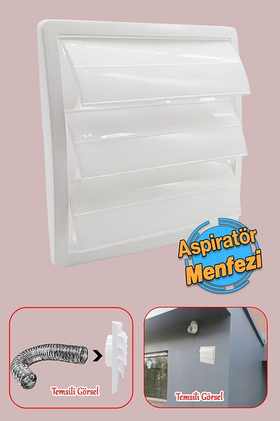 Badem10 One Way Air Shooting - Chimney Aspirator Cover, Ventilation Petcock, Anti-Pest Vent