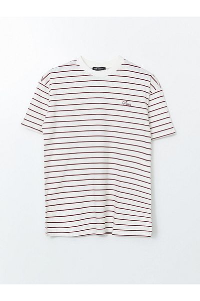 LC Waikiki Lcw Crew Neck Striped Women's Tunic Fast Fashion