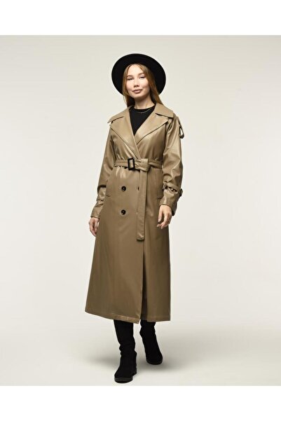 Jamila Deri Kadın Trençkot