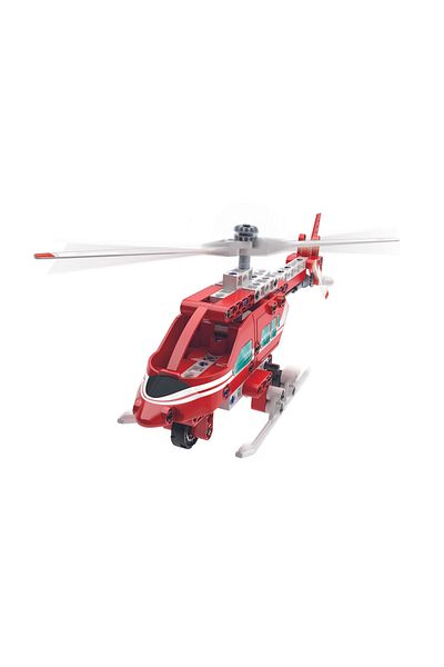 CLEMENTONI Science Museum (Mechanics Lab) - Firefighting Helicopter - For Age 8+ Years Old