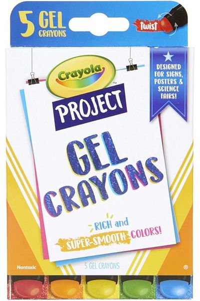Crayola Project Gel Crayons Pack of 5