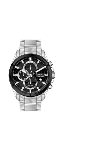 Ferrucci Men's Steel Wristwatch with Ferruccy Function