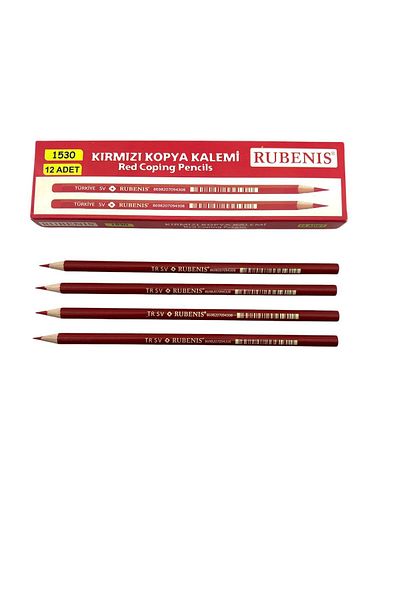 Rubenis Copy Red Pen 1 Dozen (12 Pcs)