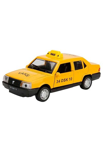 TOYFEST 1:32 سيارة أجرة مع صوت وضوء 13 سم