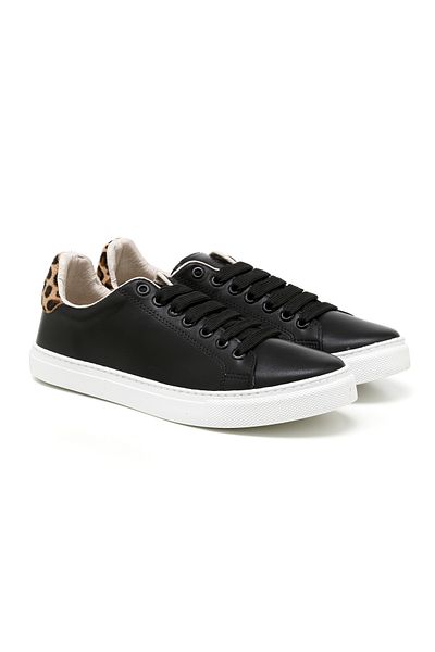 John May Tenis pentru femei / fete (zilnic) MAR-25Y-209-02 John May Black-Leopard