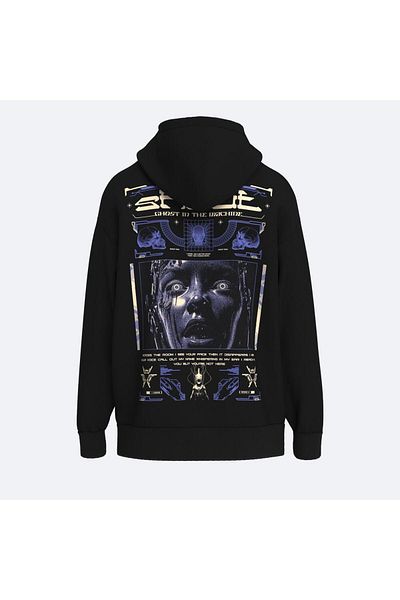 Shout Oversize Ghost in the Machine Unisex Hoodie