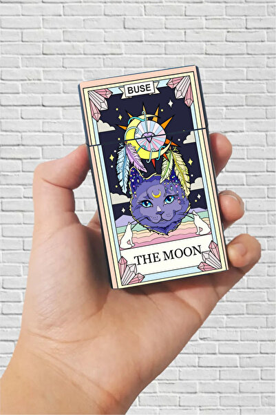 SARANG Tarot Baskılı Tabaka Kişiye Özel İsimli Sigara Kutusu Tabakası Standar...