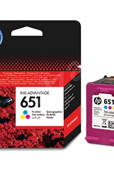 HP 651 Color Renkli Kartuş C2P11AE