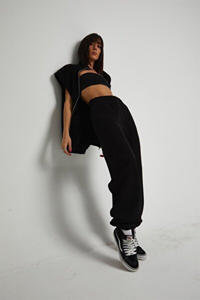 CMZ COLLECTİON Unisex Χοντρό Φούτερ με 3 Κλώνους, Χαλαρή Εφαρμογή