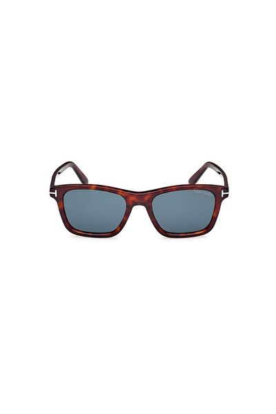 Tom Ford Tf 1179 54V 54 Men's Square Gray Brown Bone Sunglasses