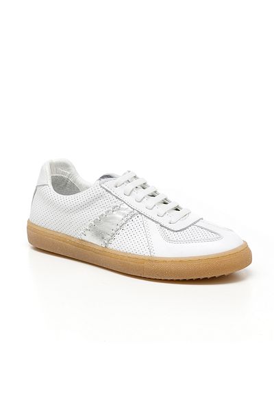John May Pantofi casual pentru femei/fete alb-argintiu (John May)