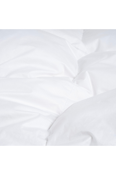 Zsa Zsa Zsu Jutland Kaz Tüyü Çift Kişilik Pamuk 330 Tc %100 Pamuk Yorgan 200x220 Cm Beyaz