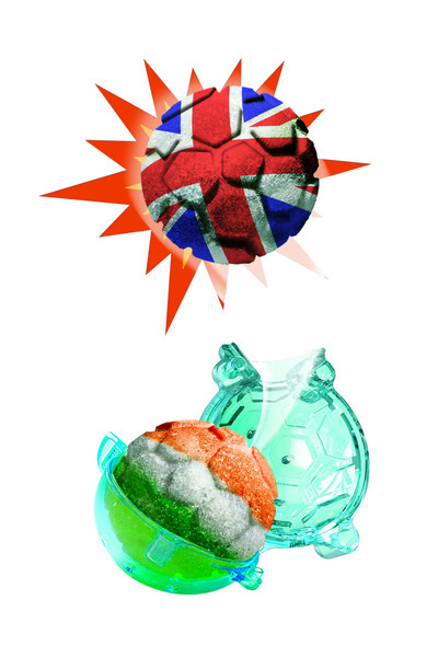 CLEMENTONI Science & Play - Bouncy Sports Balls, with Illustrated Manual, for Ages 8+ Years Old