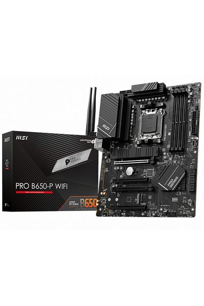 MSI Pro B650-P Wifi Ddr5 6400 (Oc) HDMI Atx Am5 - Lightweight & Comfortable