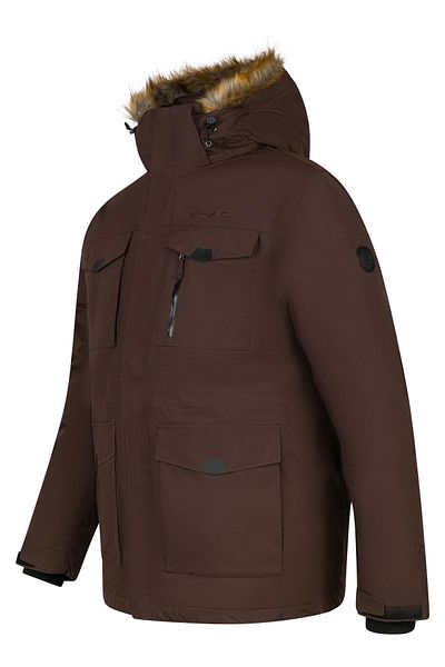 2AS Saalbach Men's Coffee Jacket down Coat