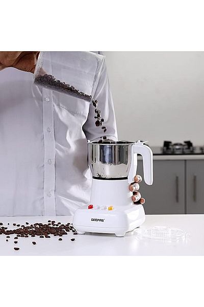 Geepas White Coffee Grinder, Gcg286