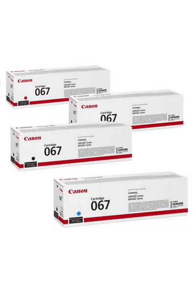Canon CRG-067 4 Renk Toner Seti - LBP631 / MF651CDW / MF655CDW/MF657CDW