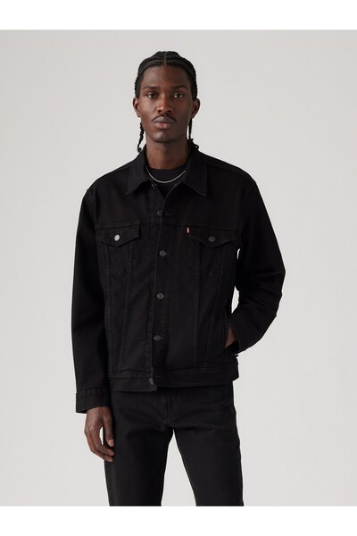 Levi's Black Men's Trucker Denim Jacket 72334-0223