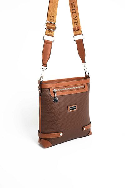 Silver Polo Silver Polo Brown - Tan SP1120 Geantă de damă