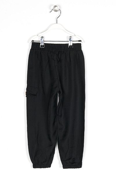 zepkids Black Color Girl's Pants