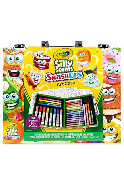 Crayola حافظة فنية صغيرة من Silly Scents SmashUps Inspiartion