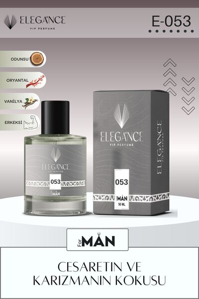 silver elegance vip perfume Silver Serisi E-053 Eau De Parfum For Men-