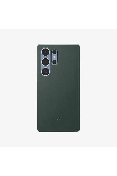 Spigen Spigen Thin Fit MagFit for Samsung Galaxy S25 ULTRA case [MagSafe compatible] - Abyss Green