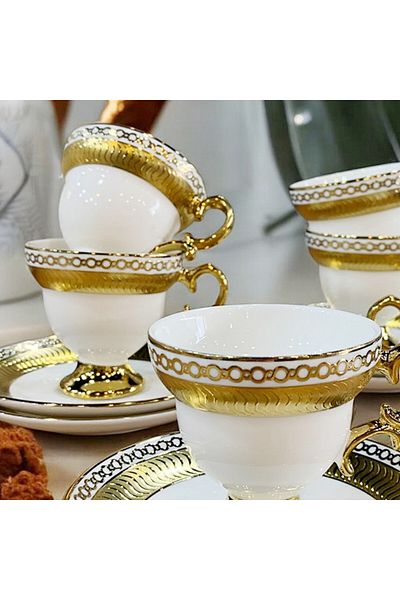 Kosova Gemma Set of 6 Coffee Cups
