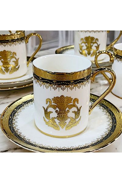 Kosova Austin Set of 6 Coffee Cups