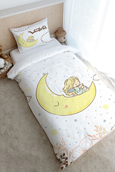 Tuğba Kuğu Tek Kişilik Nevresim Takımı (160x220) - Iconic Serisi - Dream Big