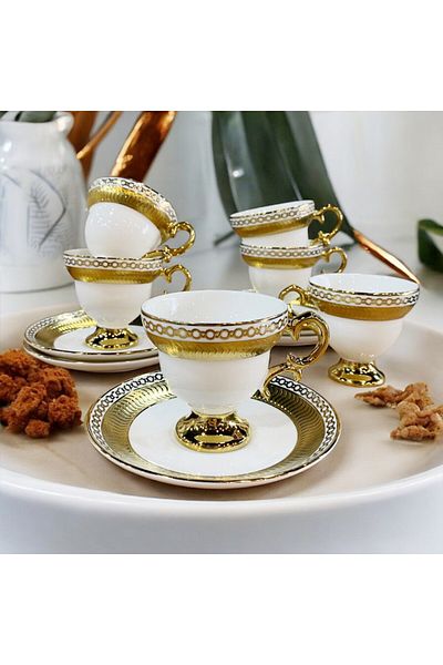 Kosova Gemma Set of 6 Coffee Cups