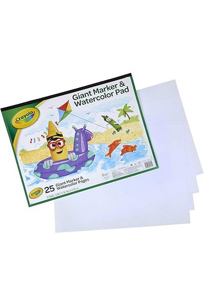 Crayola Giant Marker & Watercolor Pad 99-3411