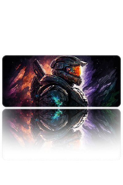 HELİXSUN لوحة ماوس كبيرة الحجم لمشغل الألعاب Xxl 90x40 سم Master-Chief