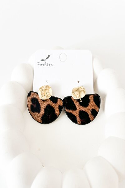 Pretty Leopar Küpe